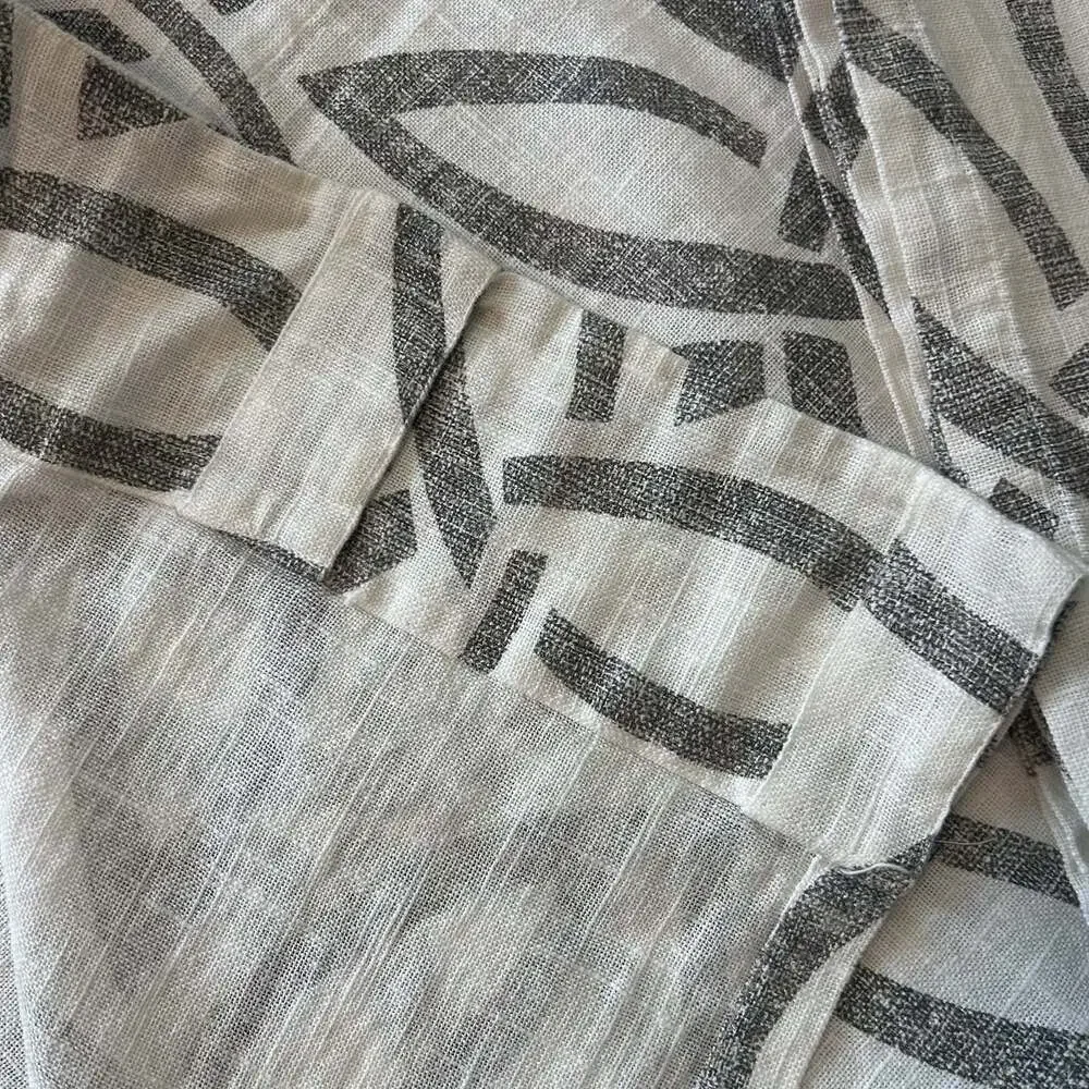 West Elm Linen & Cotton Light Filtering Curtains Panels- 48x84” - Set of 2